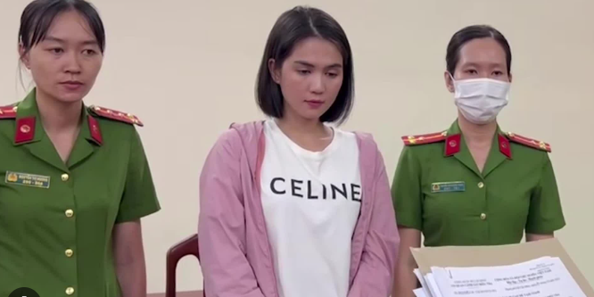 Ngọc Trinh bị khởi tố, bắt tạm giam 3 tháng